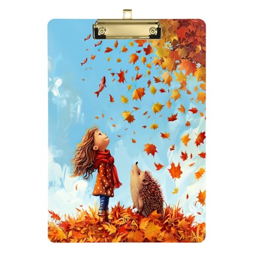 Klemmbrett mit blauem Himmel, Acryl-Klemmbrett für Kinder, Studenten, Krankenschwestern, Trainer, Lehrer, A4, Briefgröße, 31,8 x 22,9 cm, goldfarbener Clip Klemmbrett mit blauem Himmel, Acryl-Klemmbrett für Kinder, Studenten, Krankenschwestern, Trainer, Lehrer, A4, Briefgröße, 31,8 x 22,9 cm, goldfarbener Clip von GAIREG