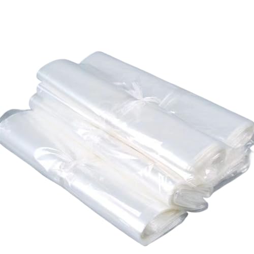 GAJUST POF Transparente Schrumpfbeutel Geschenk Pof Heißschrumpfbeutel Wrap Clear Heat Hot Seal Pouch Schuhe Verpackung POF Wärmeschrumpffolie Tasche (Farbe: 20 x 25 cm, Größe: 100 Stück 0,02 mm) von GAJUST