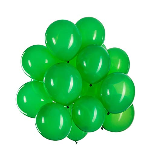 12 Zoll Luftballons Grüne Helium,50 Stücke Latex Ballons Ø 30 cm für Hochzeit Valentinstag Geburtstag Taufe Kommunion Party Deko von GAKA FAVOR