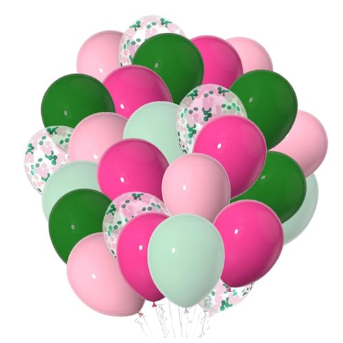 12 Zoll Luftballons Rosa Grün Helium Luftballons 50 Stück Konfetti Latex Ballons Ø 30 cm für Hochzeit Graduation Geburtstag Taufe Kommunion Party Deko 12 Zoll Luftballons Rosa Grün Helium Luftballons 50 Stück Konfetti Latex Ballons Ø 30 cm für Hochzeit Graduation Geburtstag Taufe Kommunion Party Deko von GAKA FAVOR