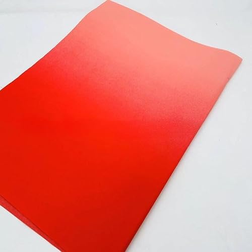Seidenpapier Rot-Rosa,10 Blatt – Premium-Qualität, säurefreies Geschenkpapier, einfaches Schneiden von Papierbögen – perfekt für Kunsthandwerk Ideen, Verpacken, Gastgeschenke – 50x70 cm von GAKA FAVOR