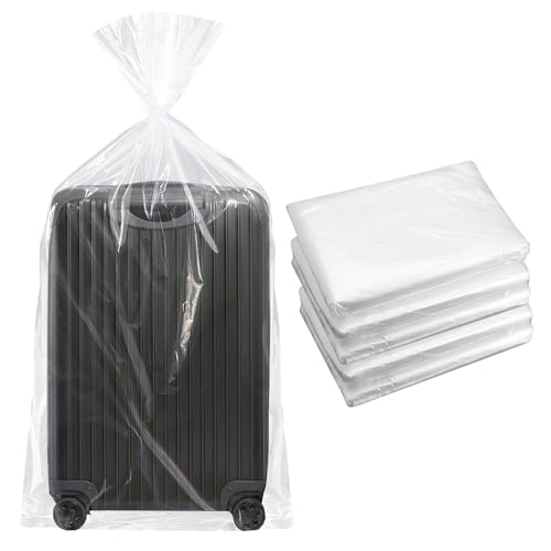 5 Stück Extra Große Klare Kunststoff Aufbewahrungsbeutel, 100 x 120cm Durchsichtige Plastiktüten für Gepäck, Koffer, Möbel, Tröster, Kinderfahrrad, Staubdicht und Wiederverwendbar 5 Stück Extra Große Klare Kunststoff Aufbewahrungsbeutel, 100 x 120cm Durchsichtige Plastiktüten für Gepäck, Koffer, Möbel, Tröster, Kinderfahrrad, Staubdicht und Wiederverwendbar von GALOZZOIT