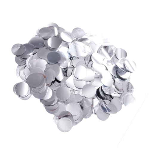 GALPADA 1 Packung Konfetti Für Tische Hochzeitsdeko Konfettipapier Zur Hochzeit Hochzeitskonfetti Silver GALPADA 1 Packung Konfetti Für Tische Hochzeitsdeko Konfettipapier Zur Hochzeit Hochzeitskonfetti Silver von GALPADA