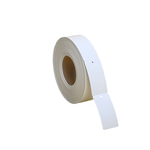 GALPADA 1 Rolle Bekleidungsetikett leer schmucklos Schlüssel Kleidungsstück Kleidungsetiketten Aufhängelasche hängendes Etikett hängende Etiketten Kleidungsanhänger und -etiketten Weiß von GALPADA