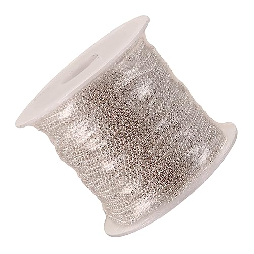 GALPADA 1 Rolle Kupferkette Schmuckzubehör Klobig DIY Herstellung Damen Bastelkette Halskettenkette Die Kette Schmuck Schmuckketten Silber GALPADA 1 Rolle Kupferkette Schmuckzubehör Klobig DIY Herstellung Damen Bastelkette Halskettenkette Die Kette Schmuck Schmuckketten Silber von GALPADA