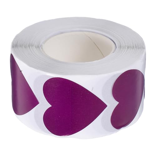 GALPADA 1 Rolle Selbstklebende Etiketten für Valentinstag für Scrapbooking Briefversiegelung und Klassenzimmer Auszeichnungen Rolle von GALPADA