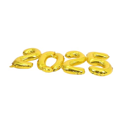 GALPADA 1 Satz 2025 Zahlenballon Weiß Grad Dekorationen groß erste luftballons Partydekoration Partyballon Neue Jahr Party Dekoration Neujahrsnornamente Partyzubehör Aluminiumfolie Golden GALPADA 1 Satz 2025 Zahlenballon Weiß Grad Dekorationen groß erste luftballons Partydekoration Partyballon Neue Jahr Party Dekoration Neujahrsnornamente Partyzubehör Aluminiumfolie Golden von GALPADA