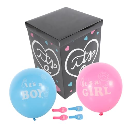 GALPADA 1 Satz Geschlechtsoffenlegungsbox Geschlecht Enthüllen Rosa Partydekorationen Zum Aufdecken Des Geschlechts Dusche Papierboxen Für Die Babyparty Weißer Kartendruck GALPADA 1 Satz Geschlechtsoffenlegungsbox Geschlecht Enthüllen Rosa Partydekorationen Zum Aufdecken Des Geschlechts Dusche Papierboxen Für Die Babyparty Weißer Kartendruck von GALPADA