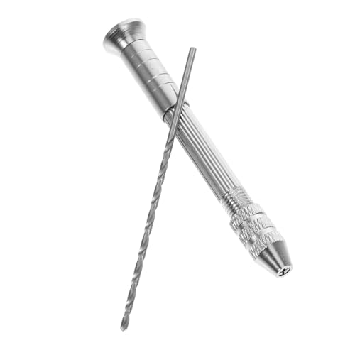 GALPADA 1 Satz Handbohrer Set für DIY Kerzenherstellung Mini Handbohrer mit Metallbohrern für Holzarbeiten Präzises Arbeiten Werkzeug für Kreative Projekte Robust und Langlebig von GALPADA