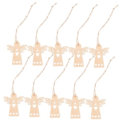 GALPADA 1 Satz Holzanhänger Engel Unvollendete Holzfiguren für DIY Holzschneider für Weihnachtsdeko Bastelidee für Feste und GALPADA 1 Satz Holzanhänger Engel Unvollendete Holzfiguren für DIY Holzschneider für Weihnachtsdeko Bastelidee für Feste und von GALPADA