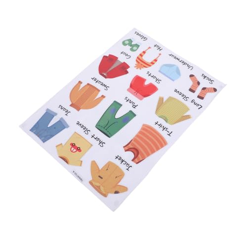 GALPADA 1 Satz Kleidungsklassifizierung kinderzimmerdeko room decoration Kommode Etikett für Kinderschule Sachen Name Bekleidungsetiketten für Kleideretiketten für PVC GALPADA 1 Satz Kleidungsklassifizierung kinderzimmerdeko room decoration Kommode Etikett für Kinderschule Sachen Name Bekleidungsetiketten für Kleideretiketten für PVC von GALPADA