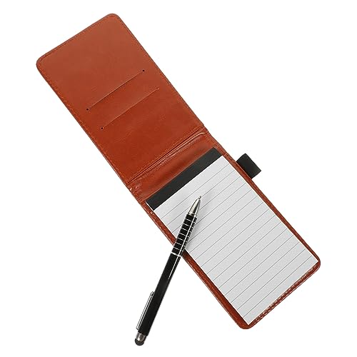 GALPADA 1 Satz Kompaktes Notizbuchset mit Metallstift und Linierten Tragbares Notizbuch für Täglichen Gebrauch für Büro und Zuhause von GALPADA