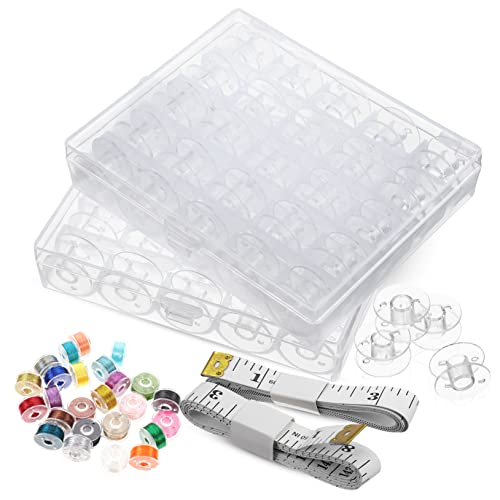 GALPADA 1 Satz Sewing Bobbin Transparente Nähmaschinenspulen für Anfänger und Profis Verschleißfest für Heimnutzung Nähzubehör und Stickmaschinen GALPADA 1 Satz Sewing Bobbin Transparente Nähmaschinenspulen für Anfänger und Profis Verschleißfest für Heimnutzung Nähzubehör und Stickmaschinen von GALPADA