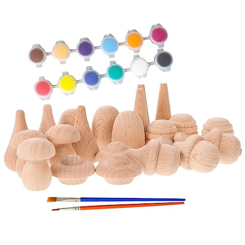 GALPADA 1 Satz Unbehandelte Holzklötze zum Basteln DIY Graffiti mit Farben für Kreative Holzdekoration für Holzfiguren Malen und Bastelideen Zufällige Farbe Zufällige Farbe GALPADA 1 Satz Unbehandelte Holzklötze zum Basteln DIY Graffiti mit Farben für Kreative Holzdekoration für Holzfiguren Malen und Bastelideen Zufällige Farbe Zufällige Farbe von GALPADA