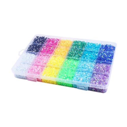 GALPADA 1 Schachtel Fächer Box mit Jelly Resin Nail Art Diamanten Bunte Ab Strasssteine für DIY Maniküre Transparente Aufbewahrung Kreative Nagel Dekoration Praktische für Präzises GALPADA 1 Schachtel Fächer Box mit Jelly Resin Nail Art Diamanten Bunte Ab Strasssteine für DIY Maniküre Transparente Aufbewahrung Kreative Nagel Dekoration Praktische für Präzises von GALPADA