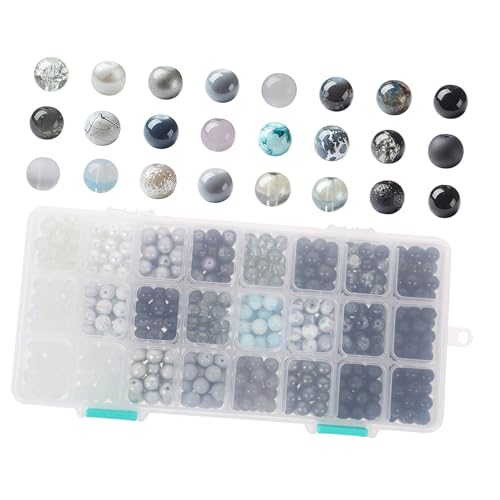 GALPADA 1 Schachtel Kleine Runde Glasperlen Lose für Schmuckherstellung DIY Armbänder Halsketten Basteln Dekorative Spacer Perlen Handgefertigte Schmuckzubehör Schwarz GALPADA 1 Schachtel Kleine Runde Glasperlen Lose für Schmuckherstellung DIY Armbänder Halsketten Basteln Dekorative Spacer Perlen Handgefertigte Schmuckzubehör Schwarz von GALPADA