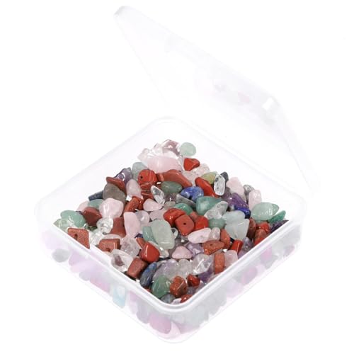 GALPADA 1 Schachtel Naturstein Perlen Unregelmäßige Mehrfarbige Schmucksteine für DIY Armbänder Halsketten Ohrringe Leichte Vielseitige Bastelperlen für Kreative Handarbeiten GALPADA 1 Schachtel Naturstein Perlen Unregelmäßige Mehrfarbige Schmucksteine für DIY Armbänder Halsketten Ohrringe Leichte Vielseitige Bastelperlen für Kreative Handarbeiten von GALPADA