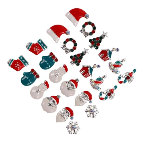 GALPADA 1 Schachtel Weihnachtliche Nagel Charm Box Teiliges Set mit Schneemann Rentier Glocke Santa Schneeflocke und Weihnachtsbaum für Kreative Nagelkunst und Festliche Anlässe GALPADA 1 Schachtel Weihnachtliche Nagel Charm Box Teiliges Set mit Schneemann Rentier Glocke Santa Schneeflocke und Weihnachtsbaum für Kreative Nagelkunst und Festliche Anlässe von GALPADA
