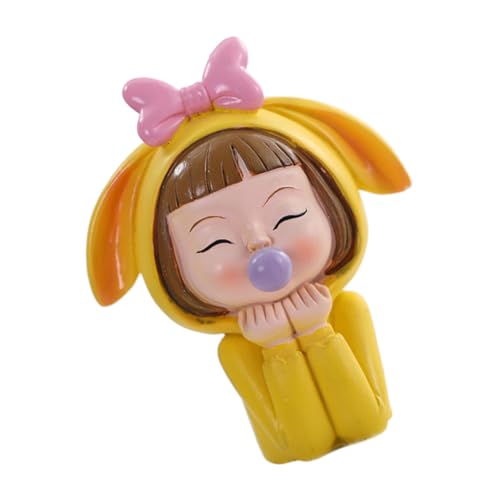 GALPADA 1 Stück Cartoon Bubble Girl Cake Decoration Statue Niedliche Backfigur aus Resin für Unvergessliche Geburtstagsfeiern und Kreative Dessert Dekorationen GALPADA 1 Stück Cartoon Bubble Girl Cake Decoration Statue Niedliche Backfigur aus Resin für Unvergessliche Geburtstagsfeiern und Kreative Dessert Dekorationen von GALPADA