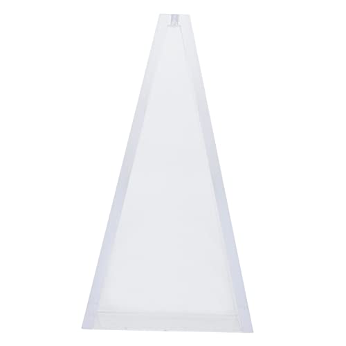 GALPADA 1 Stück DIY Duftkerzen Gießform Robuste Kunststoffform für Kreative Kerzenherstellung Geometrische Pyramidengestaltung Einfach zu Bedienen und Leicht zu Reinigen für Wohnzimmer von GALPADA