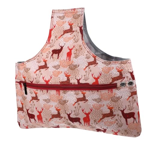 GALPADA 1 Stück Große Strick Organizer Tasche Multifunktionale Aufbewahrung für Garne und Werkzeuge für Strick und Häkelprojekte Leicht Tragbar für von GALPADA