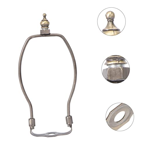 GALPADA 1 Stück Lampenharfenhalter Bronze Lampengestell aus Horn Material schreibtischlampe Stehlampen-Hornhalterung heller Harfenhalter Legierungsbeschichtung Golden von GALPADA