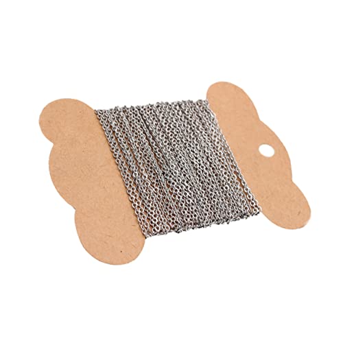 GALPADA 1 Stück Schmuckkette DIY Zubehör Langlebig Glänzend für Armbänder Bastelprojekte Vielseitig Einsetzbar von GALPADA