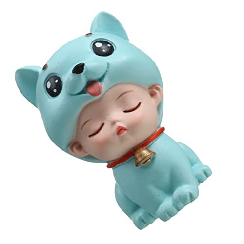 GALPADA 1 Stück Tiermütze Tortendeko Vivid Resin Cake Ornament für Kindergeburtstag und Themenpartys Sicher und Komfortabel Anwendung von GALPADA