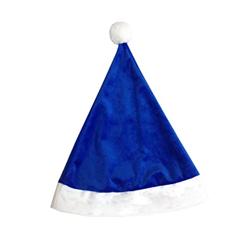 GALPADA 1 Stück Weihnachtsmütze santa claus hat weihnachtsmannmützen christmas dekoration weihnachtadeko Weihnachtskranz weihnachtssocken dekorationen festliche Lieferungen Zwergbärte Blue GALPADA 1 Stück Weihnachtsmütze santa claus hat weihnachtsmannmützen christmas dekoration weihnachtadeko Weihnachtskranz weihnachtssocken dekorationen festliche Lieferungen Zwergbärte Blue von GALPADA