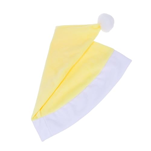 GALPADA 1 Stück Weihnachtsmützen Geburtstagshut Weihnachtsbaum Hut Zwerg Hüte Frohe Weihnachten-Banner Weihnachtsfeier santa claus hat weihnachtsmannmützen weihnachtsfi weihnachtss Yellow GALPADA 1 Stück Weihnachtsmützen Geburtstagshut Weihnachtsbaum Hut Zwerg Hüte Frohe Weihnachten-Banner Weihnachtsfeier santa claus hat weihnachtsmannmützen weihnachtsfi weihnachtss Yellow von GALPADA