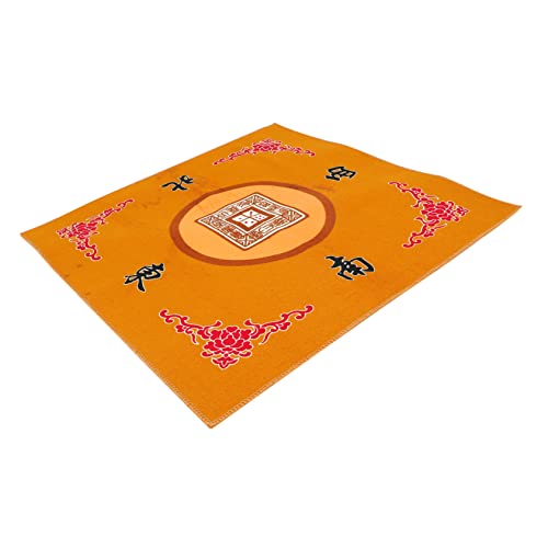 GALPADA 1 Stück rutschfeste Mahjong Tischdecke Quadratische Spielmatte für Poker Mahjong und Domino Schmutzabweisend und Geräuschlos für Zuhause und Restaurant von GALPADA