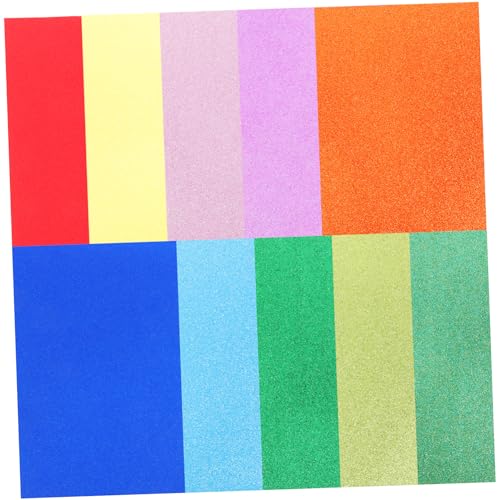 GALPADA 10 Blatt Glitzerpapier Glitter Bastelpapier für DIY Handwerk Partydekoration Geschenkverpackung Hochwertiger Langlebiger Glitzer Karton für Kreative Bastelprojekte GALPADA 10 Blatt Glitzerpapier Glitter Bastelpapier für DIY Handwerk Partydekoration Geschenkverpackung Hochwertiger Langlebiger Glitzer Karton für Kreative Bastelprojekte von GALPADA