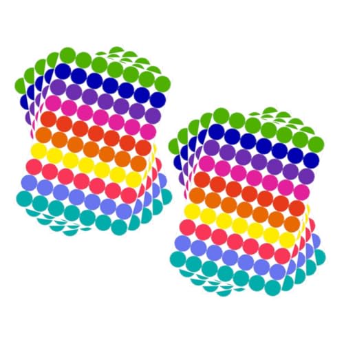 GALPADA 10 Blatt Selbstklebende Runde Farbige Punktaufkleber Bunte Aufkleber zum Beschriften Markieren Sortieren und Basteln Praktische Klebepunkte für Büro DIY und Organisation GALPADA 10 Blatt Selbstklebende Runde Farbige Punktaufkleber Bunte Aufkleber zum Beschriften Markieren Sortieren und Basteln Praktische Klebepunkte für Büro DIY und Organisation von GALPADA