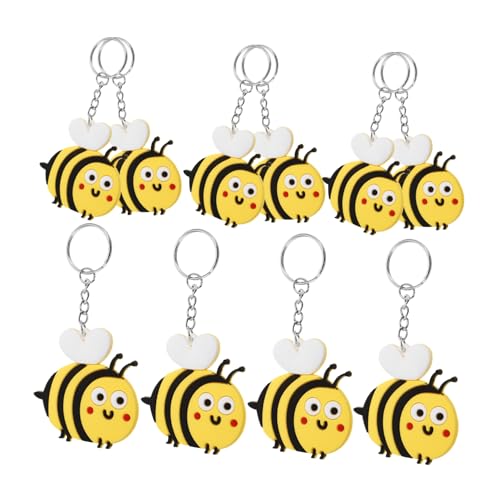GALPADA 10 Stück Bienen Schlüsselanhänger Neuheit Schlüsselanhänger Cartoon Biene Schlüsselanhänger Hängender Schlüsselanhänger Cartoon Biene Schlüsselanhänger Neuheit Kreativer GALPADA 10 Stück Bienen Schlüsselanhänger Neuheit Schlüsselanhänger Cartoon Biene Schlüsselanhänger Hängender Schlüsselanhänger Cartoon Biene Schlüsselanhänger Neuheit Kreativer von GALPADA