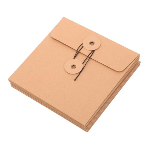 GALPADA 10 Stück CD Hüllen aus Kraftpapier Umweltfreundliche Aufbewahrung für und Dvds Stabiler Schutz gegen Kratzer und für Büro Zuhause und Schule GALPADA 10 Stück CD Hüllen aus Kraftpapier Umweltfreundliche Aufbewahrung für und Dvds Stabiler Schutz gegen Kratzer und für Büro Zuhause und Schule von GALPADA