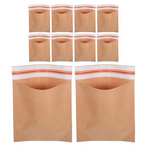 GALPADA 10 Stück Express-Verpackungsbeutel Versandtaschen Versenden von Kleidung Versandtasche aus Papier Kleidungsschifftüten Taschen für Kleidung Kraftpapier Schokolade GALPADA 10 Stück Express-Verpackungsbeutel Versandtaschen Versenden von Kleidung Versandtasche aus Papier Kleidungsschifftüten Taschen für Kleidung Kraftpapier Schokolade von GALPADA