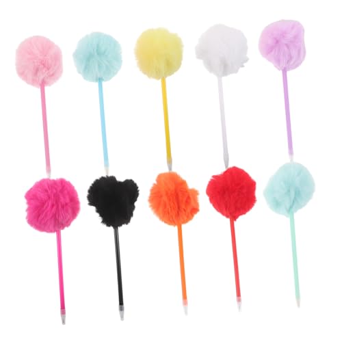 GALPADA 10 Stück Kawaii Plüsch Kugelschreiber mit Flauschigen Pom Pom Tops Sanftes Schreiben Kreative Schreibstifte für Mädchen Schüler für Schule Büro Klassenzimmer Belohnungen GALPADA 10 Stück Kawaii Plüsch Kugelschreiber mit Flauschigen Pom Pom Tops Sanftes Schreiben Kreative Schreibstifte für Mädchen Schüler für Schule Büro Klassenzimmer Belohnungen von GALPADA
