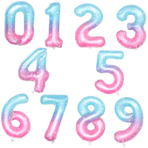 GALPADA 10 Stück Metallic Zahlen Luftballons Teiliges Aluminium Folienballons Party Deko für Geburtstag Hochzeit Fotorequisiten und Feierlichkeiten GALPADA 10 Stück Metallic Zahlen Luftballons Teiliges Aluminium Folienballons Party Deko für Geburtstag Hochzeit Fotorequisiten und Feierlichkeiten von GALPADA