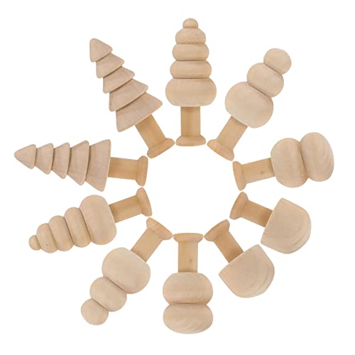 GALPADA 10 Stück Mini-Baumhandwerk aus Holz Dekorationen Weihnachten dekorativ selbstgemachte Bäume miniatur holz baum DIY Holzpilze selber machen Mini-Holzbäume zum Selbermachen Lotusbaum GALPADA 10 Stück Mini-Baumhandwerk aus Holz Dekorationen Weihnachten dekorativ selbstgemachte Bäume miniatur holz baum DIY Holzpilze selber machen Mini-Holzbäume zum Selbermachen Lotusbaum von GALPADA