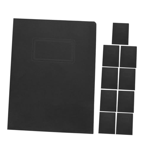 GALPADA 10 Stück Papier Dokumentenmappe mit Zwei Taschen Faltbarer Papier Ordner für Büro Schule und Zuhause Robuster Aktenhalter für Sichere Aufbewahrung und Professionelles Präsentieren von GALPADA
