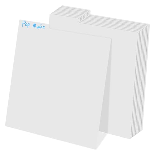 GALPADA 10 Stück Rekordteiler Album Sortieren Schallplattentrenner Aktenorganisation Aufzeichnungen Index Alphabetische Trennblätter für Schallplatten Trennwände für Schallplatten pp Weiß GALPADA 10 Stück Rekordteiler Album Sortieren Schallplattentrenner Aktenorganisation Aufzeichnungen Index Alphabetische Trennblätter für Schallplatten Trennwände für Schallplatten pp Weiß von GALPADA