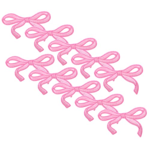 GALPADA 10 Stück Stickerei Bügelflicken Schleifen Aufnäher für Kleidung Rucksäcke Hüte Jeans DIY Verzierung Niedliche Schleifenapplikationen Rosa Kleine Schleifen Patches GALPADA 10 Stück Stickerei Bügelflicken Schleifen Aufnäher für Kleidung Rucksäcke Hüte Jeans DIY Verzierung Niedliche Schleifenapplikationen Rosa Kleine Schleifen Patches von GALPADA