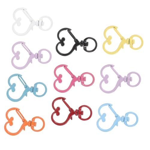 GALPADA 10 Stück Teiliges Bunte Metall Bag Buckle Ringe Leichter Schlüsselanhänger Karabiner für DIY Taschen Gürtel Armbänder Einfach zu Befestigen Langlebig und Kompakt zum Reparieren GALPADA 10 Stück Teiliges Bunte Metall Bag Buckle Ringe Leichter Schlüsselanhänger Karabiner für DIY Taschen Gürtel Armbänder Einfach zu Befestigen Langlebig und Kompakt zum Reparieren von GALPADA