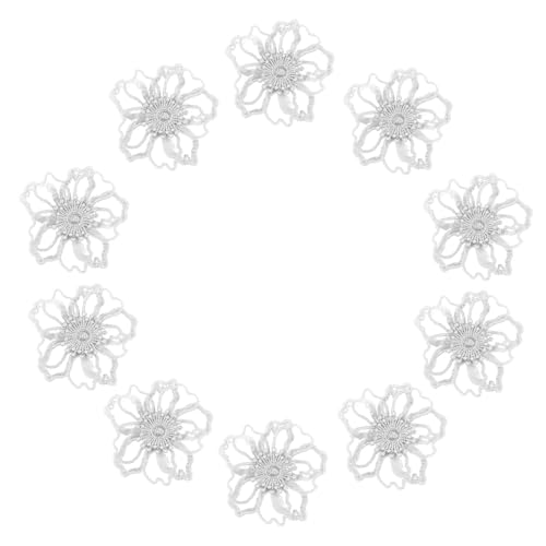 GALPADA 10 Stück Teiliges Bunte Spitzenblumen Aufnäher zum Aufnähen Bestickte DIY Applikationen für Kleidung Taschen Hüte Schuhe Langlebige Farbintensive Stoffpatches für Modegestaltung GALPADA 10 Stück Teiliges Bunte Spitzenblumen Aufnäher zum Aufnähen Bestickte DIY Applikationen für Kleidung Taschen Hüte Schuhe Langlebige Farbintensive Stoffpatches für Modegestaltung von GALPADA