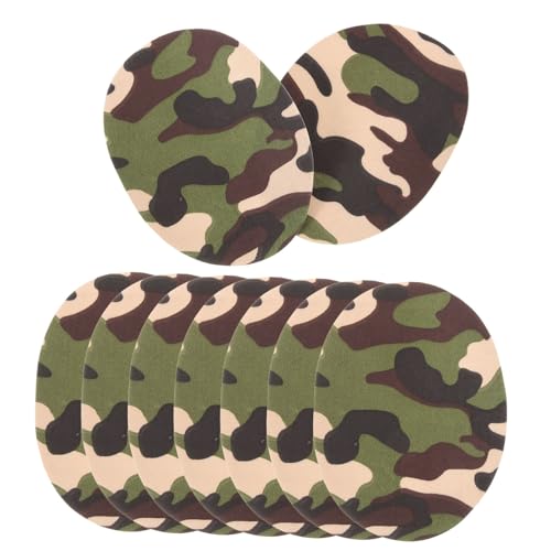 GALPADA 10 Stück Teiliges Camouflage Bügelflicken Robuste Aufnäher zum Aufbügeln und Nähen Vielseitig für Kleidung Jeans Jacken Rucksäcke Praktische Reparatur und Dekoration GALPADA 10 Stück Teiliges Camouflage Bügelflicken Robuste Aufnäher zum Aufbügeln und Nähen Vielseitig für Kleidung Jeans Jacken Rucksäcke Praktische Reparatur und Dekoration von GALPADA