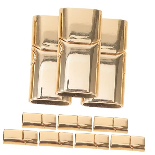 GALPADA 10 Stück Teiliges DIY Schmuckverschluss aus Hochwertigem Legierungsmetall Einfache Installation Glatte Oberfläche für Armband und Halskettenverschluss Praktisches Zubehör für von GALPADA