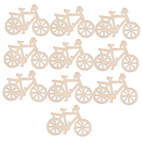 GALPADA 10 Stück Teiliges Fahrrad Holzscheiben zum Basteln Unbehandelte Strapazierfähige Holzplättchen für DIY Malerei Kinderfreundliche Fahrradform Glatte Oberfläche ohne Splitter GALPADA 10 Stück Teiliges Fahrrad Holzscheiben zum Basteln Unbehandelte Strapazierfähige Holzplättchen für DIY Malerei Kinderfreundliche Fahrradform Glatte Oberfläche ohne Splitter von GALPADA