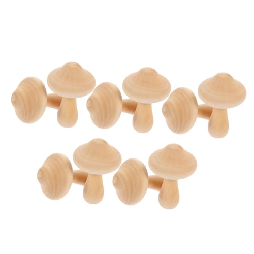 GALPADA 10 Stück Teiliges Holzpilz Deko zum Bemalen Kindgerecht DIY Bastelset für Garten Party Innen Außendekoration Unbemalte Pilzmodelle für Kreative Handarbeit GALPADA 10 Stück Teiliges Holzpilz Deko zum Bemalen Kindgerecht DIY Bastelset für Garten Party Innen Außendekoration Unbemalte Pilzmodelle für Kreative Handarbeit von GALPADA