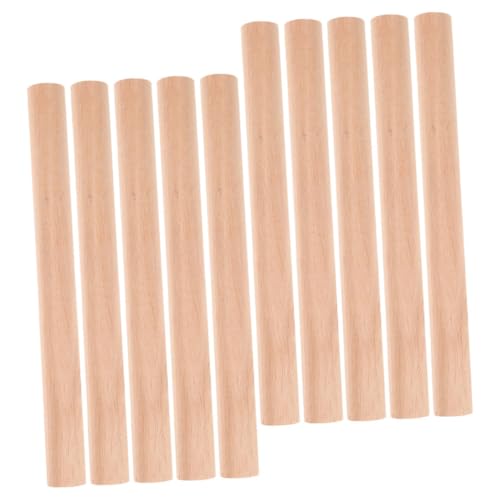 GALPADA 10 Stück Teiliges Holzstäbe Glatte Holzdübel für DIY Bastelprojekte Dekoration Modellbau Handwerkliche Kreativarbeiten Robuste Holzstäbe für Vielseitige Verwendung GALPADA 10 Stück Teiliges Holzstäbe Glatte Holzdübel für DIY Bastelprojekte Dekoration Modellbau Handwerkliche Kreativarbeiten Robuste Holzstäbe für Vielseitige Verwendung von GALPADA