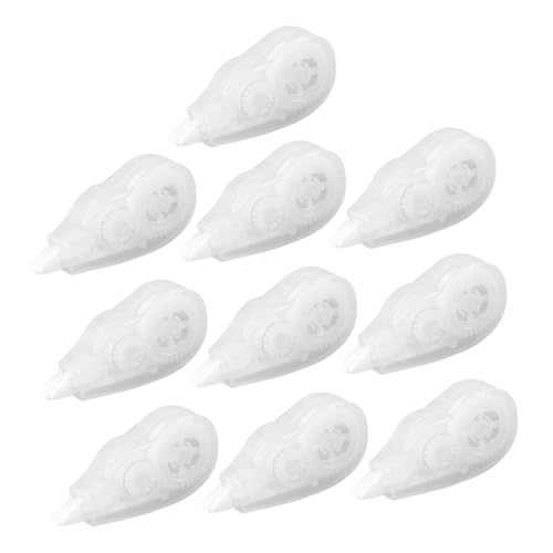 GALPADA 10 Stück Teiliges Korrekturband Set Mini Korrekturroller für Schule Büro Praktisch und Platzsparend für Schnelles Korrigieren von Schreibfehlern Transparentes Design Langlebig und von GALPADA